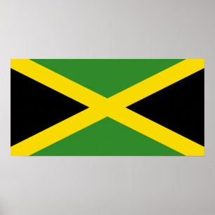 Poster Drapeau jamaïcain