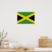 Poster Drapeau Jamaïque (Cuisine)