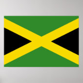 Poster Drapeau Jamaïque (Devant)