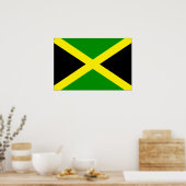 Poster Drapeau Jamaïque (Cuisine)