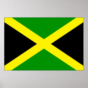 Poster Drapeau Jamaïque