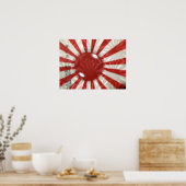 Poster Drapeau japonais (Cuisine)