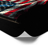 Poster Drapeau Kamala (Coin)