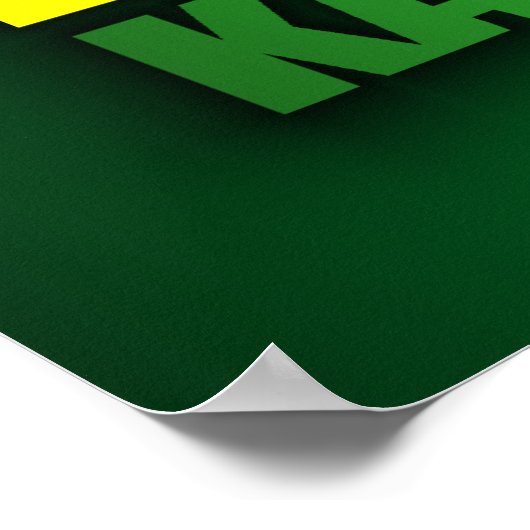 Poster Drapeau Kanaka Maoli (Coin)