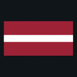 Poster Drapeau Lettonie<br><div class="desc">Drapeau patriotique de Lettonie.</div>