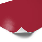 Poster Drapeau Lettonie (Coin)