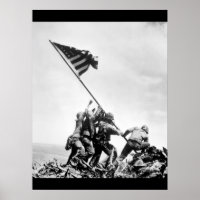 Drapeau levant sur Iwo Jima_War Image
