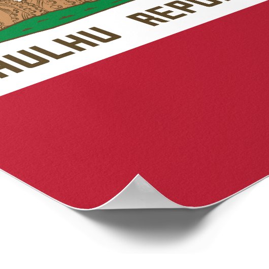 Poster Drapeau Lovecraft (Coin)