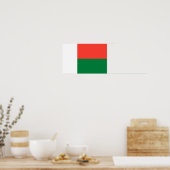 Poster Drapeau Madagascar (Cuisine)