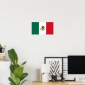 Poster Drapeau mexicain (Bureau à domicile)