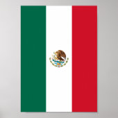 Poster Drapeau mexicain (Devant)