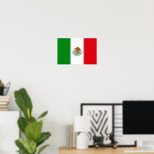 Poster Drapeau mexicain (Bureau à domicile)