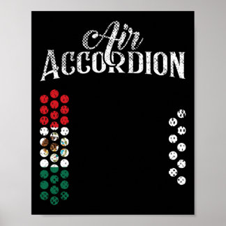 Poster Drapeau Mexicain Accordéon D'air T Shirt Drapeau D