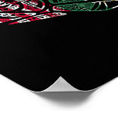 Poster Drapeau mexicain américain Drapeau mexicain (Coin)