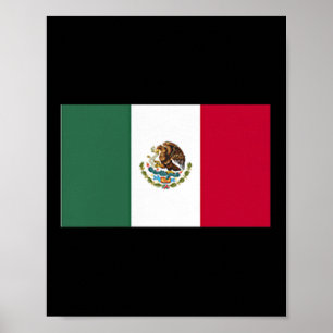 Poster Drapeau Mexique Drapeau Mexique Drapeau Patriotiqu