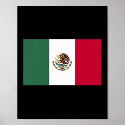 Poster Drapeau Mexique Drapeau Mexique Drapeau Patriotiqu (Devant)