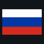Poster Drapeau mondial de Russie<br><div class="desc">Vous voulez que tout le monde sache que vous représentez un certain pays ? Montrez votre fierté nationale avec ce drapeau du produit mondial. Cet article affiche un drapeau du monde arborant le drapeau de la Russie. Visitez l'affiche World Flags à l'adresse https://www.zazzle.com/worldflagsposter pour plus d'articles présentant des drapeaux et...</div>