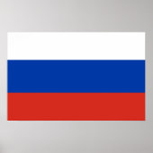 Poster Drapeau mondial de Russie (Devant)
