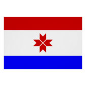 Poster Drapeau Mordovia (Devant)