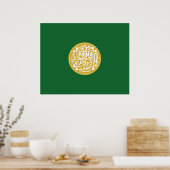 Poster Drapeau musulman des Rohingya (Cuisine)