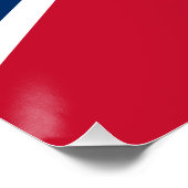 Poster Drapeau Namibie (Coin)