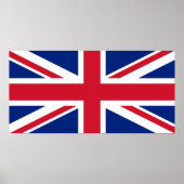 Poster Drapeau national britannique (Devant)