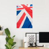Poster Drapeau National De Grande-Bretagne (Bureau à domicile)