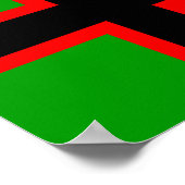 Poster Drapeau national de Karelia (Coin)