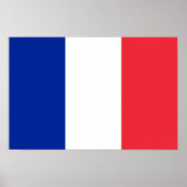 Poster Drapeau national français (Devant)