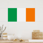 Poster Drapeau national irlandais (Cuisine)
