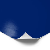 Poster Drapeau néo-zélandais (Coin)