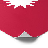 Poster Drapeau népalais (Coin)