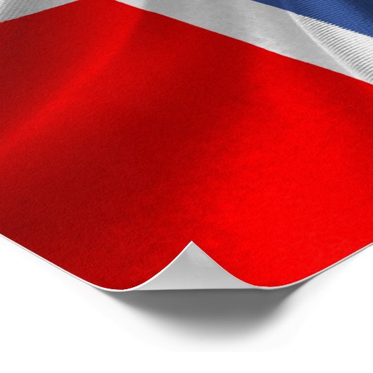 Poster Drapeau norvégien (Coin)