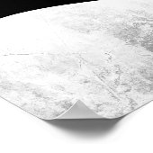 Poster Drapeau ondoyant non binaire (Coin)