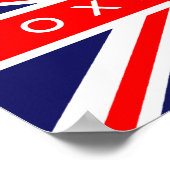 Poster Drapeau Oxford (Coin)