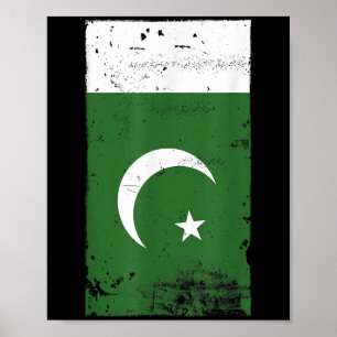 Poster Drapeau Pakistan Pakistan Pays de la fierté nation