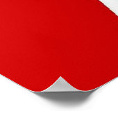 Poster Drapeau Palestine Keffiyah (Coin)