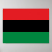 Drapeau panafricain de l'UNIA
