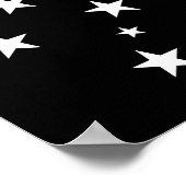 Poster Drapeau Papouasie-Nouvelle-Guinée (Coin)