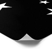 Poster Drapeau Papouasie-Nouvelle-Guinée (Coin)