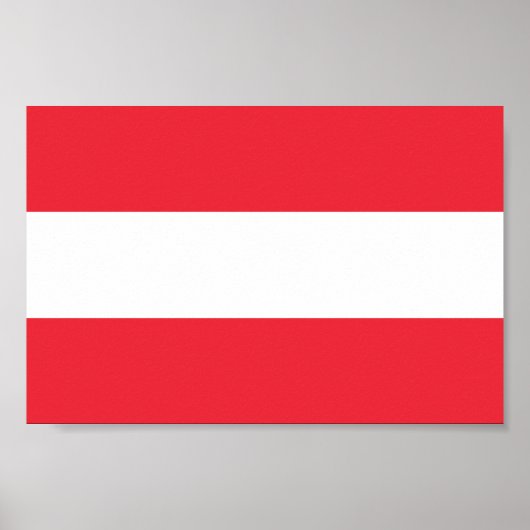 Poster Drapeau patriotique autrichien (Devant)