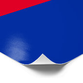 Poster Drapeau patriotique cambodgien (Coin)
