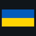 Poster Drapeau patriotique ukrainien<br><div class="desc">Drapeau patriotique de l'Ukraine</div>