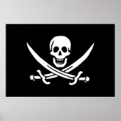Poster Drapeau pirate (Devant)