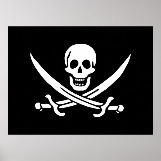 Poster Drapeau pirate (Devant)