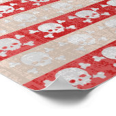 Poster Drapeau pirate américain (Coin)