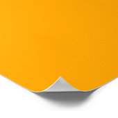 Poster Drapeau pirate de Jolly roger jaune et noir (Coin)