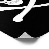 Poster Drapeau Pirate (Jolly roger) (Coin)