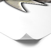 Poster Drapeau Porto Rico - Crest Shield (Coin)