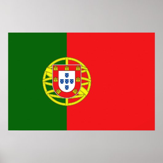 Poster Drapeau portugais (Devant)